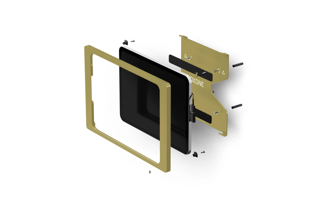 Loxone iPad Wallmount 10,9" goud